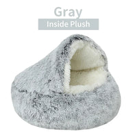 Gray Long Plush